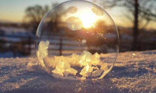 Balon sapunice koji vam se ledi pred očima potpuno će vas opustiti