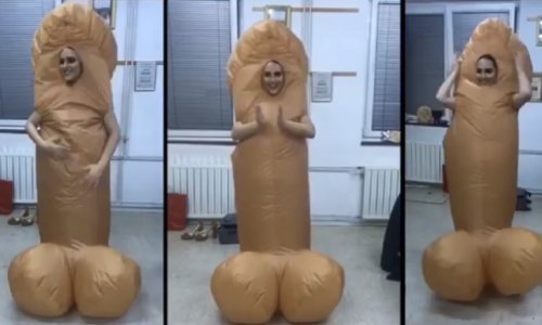 Lana Jurčević sve šokirala: Navukla na sebe divovski muški spolni organ