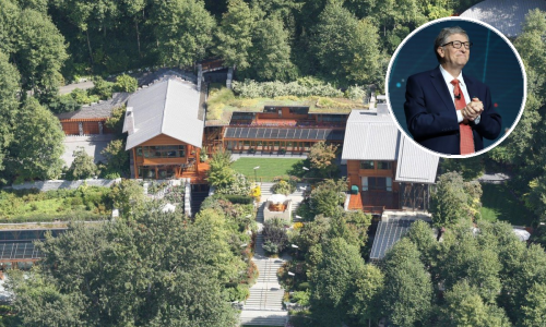 Soba s trampolinom nije jedina ekstravagancija u domu Billa Gatesa