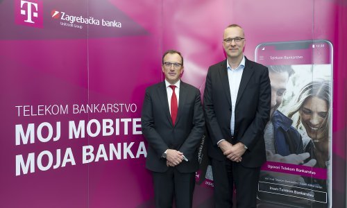 Hrvatski Telekom i Zagrebačka banka pokreću najsuvremeniju uslugu mobilnog bankarstva u Hrvatskoj