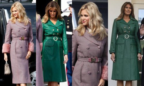 Melania Trump odmjerila modne snage s atraktivnom suprugom češkog premijera