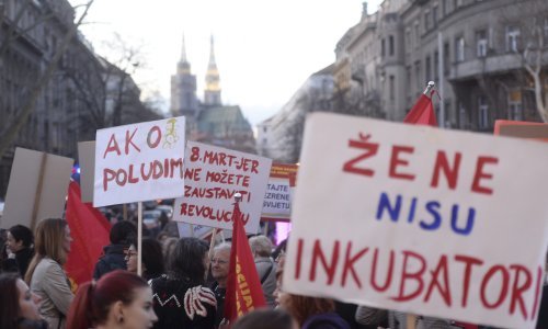 Žene izašle na ulice: Naša svakodnevica razlog je za glasan otpor!