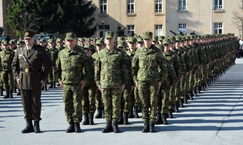 Prisegnuo novi naraštaj dobrovoljnih ročnika, nikad više žena