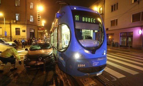 Sudar na Ilici blokirao tramvajski promet na sat vremena