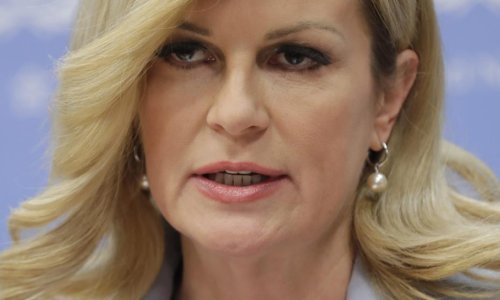 Grabar-Kitarović: Presuda Karadžiću trajna opomena velikosrpskim ideolozima