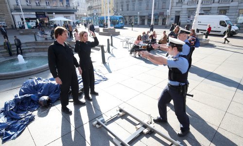 [VIDEO] Netflix snima novu seriju u centru Zagreba: Mračna zavjera prijeti uništiti svijet...