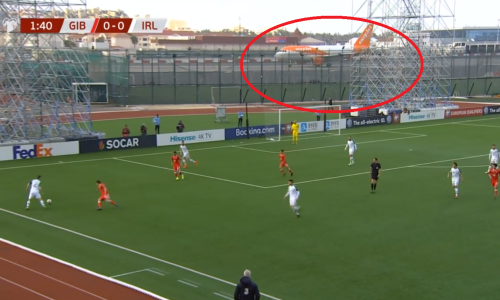 Pogledajte kako su 'čelične ptice' ometale Irce protiv slabašnog Gibraltara