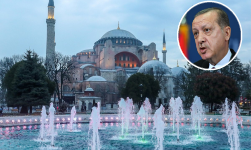 Erdogan: Aju Sofiju ćemo zvati džamijom
