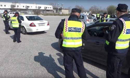 [VIDEO] U Bjelovaru traje akcija policije i Carine, zaustavljaju i pregledavaju gotovo svako vozilo