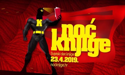 Likovi i junaci iz svijeta knjige i stripa u fokusu Noći knjige 2019.