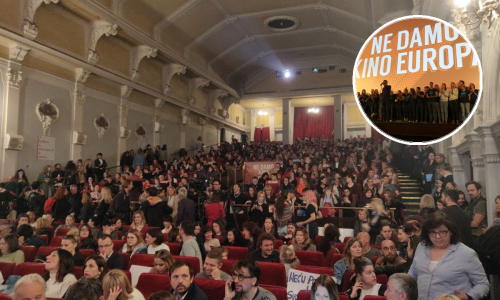 Matić na rubu suza: Želimo raditi svoj posao, želimo uspostaviti dijalog. Ne zatvarajte kino