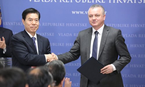 Ministar Horvat s kineskim kolegom osniva Zajedničku radnu skupine za suradnju na području ulaganja