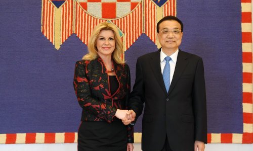 Poznato o čemu je Grabar Kitarović razgovarala s kineskim premijerom na Pantovčaku