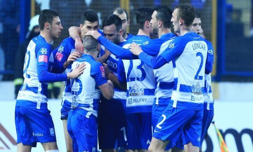 Osijek u kišnim uvjetima s lakoćom spustio probuđeni Rudeš na zemlju