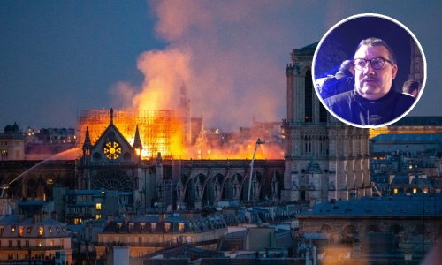 Kapelan pariške vatrogasne brigade iz goruće katedrale spasio dvije vrijedne relikvije