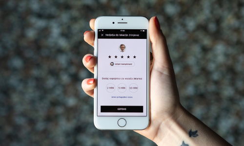 Ako ste zadovoljni vožnjom, vozačima Ubera napojnicu možete poslati preko aplikacije