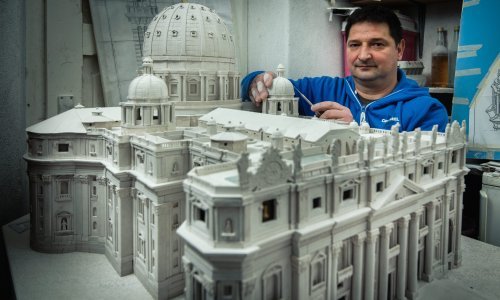 Brački Michelangelo pet godina klesao životno djelo: Mogao bih se prošetati njome zatvorenih očiju