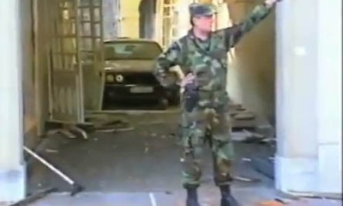 Rijetke snimke Josipa Perkovića nakon raketiranja Banskih dvora