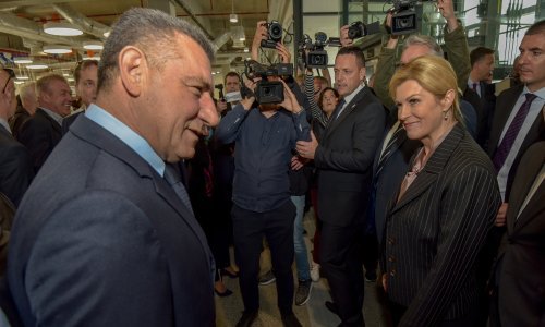 Predsjednica otvorila novu zgradu putničkog terminala u zadarskoj luci Gaženici