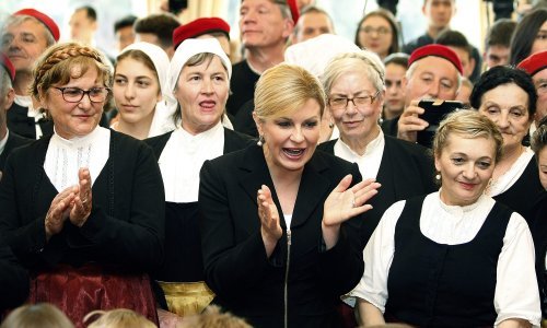 Otvorena vrata Pantovčaka: Kolinda Grabar Kitarović citirala Matoša