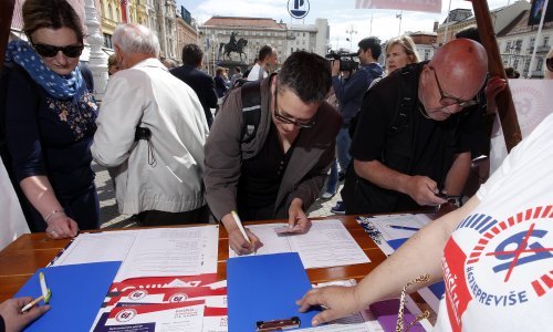 Sever o prikupljanju potpisa protiv podizanja granice za odlazak u mirovinu: Odaziv u Zagrebu više nego dobar