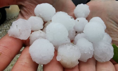 Tuča veličine oraha poharala Istru