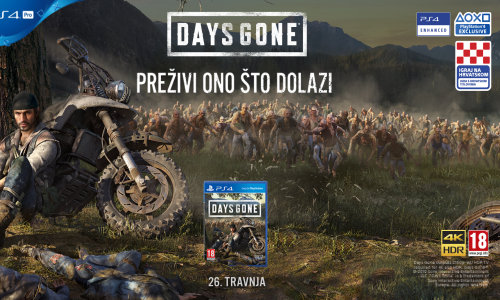 Novi PlayStationov hit naslov Days Gone lokaliziran na hrvatski jezik