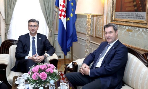 Migracije i inovacije glavne teme susreta Plenkovića i bavarskog premijera Södera