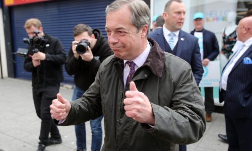 Brexit stranka Nigela Faragea potukla konzervativce i laburiste