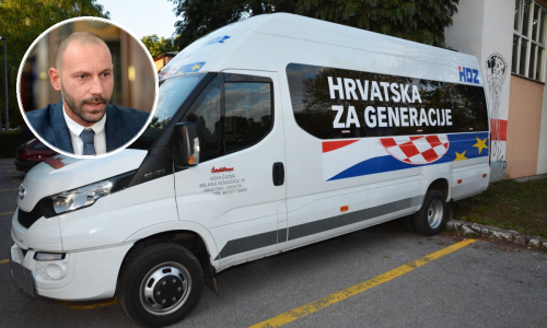 HDZ-ov 'izborni' kombi parkiran na mjestu za invalide, šef varaždinskog HDZ-a osudio takav postupak