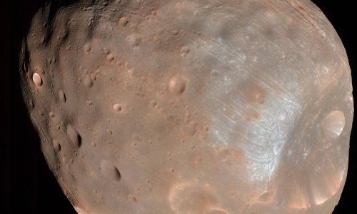 Ovako izgleda Marsov mjesec Fobos uhvaćen termalnom kamerom orbitera Odyssey