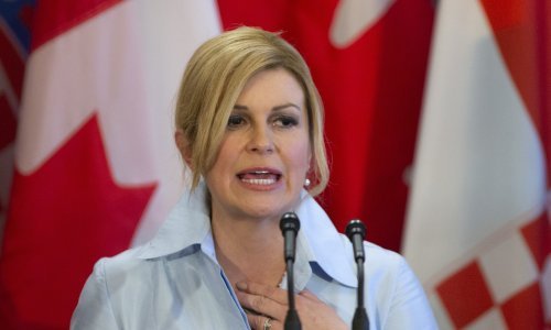 Susret Grabar-Kitarović s upraviteljicom Alberte Lois Mitchell