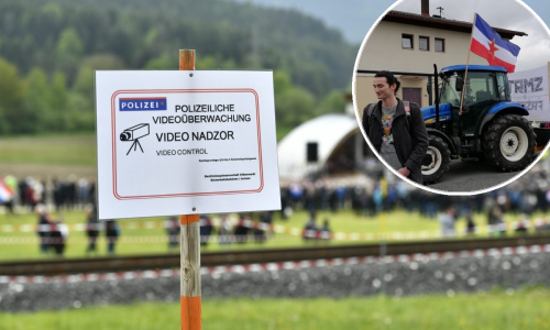 Bleiburška komemoracija i prosvjed prošli pod budnim okom policije; muškarac priveden zbog dizanja desnice u nacistički pozdrav