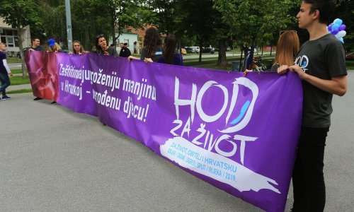 Organizatori Hoda za život Zagreb: U centru Zagreba u subotu će biti obustavljen promet