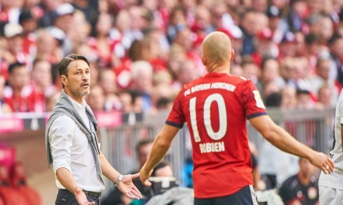 Robben si je dao oduška, pa na glavi Nike Kovača iskalio svoje oduševljenje