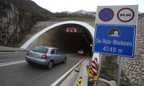 U utorak od 8 sati zatvara se tunel Sveti Ilija