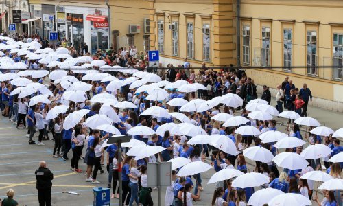 Malo drugačija norijada: Evo kako su maturatni u Osijeku proslavili kraj školovanja