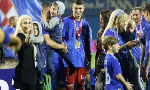 Slavlje na Maksimiru: Lijepa Helena Matić požurila u zagrljaj Dominiku Livakoviću