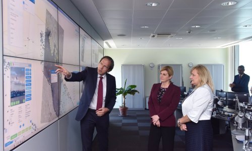 Grabar-Kitarović u Lisabonu posjetila Europsku agenciju za sigurnost mora