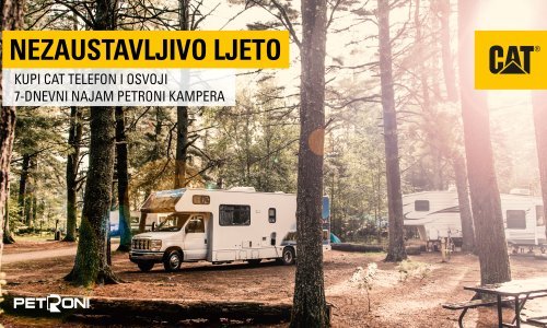 Osvoji 7-dnevni najam kampera za #nezaustavljivoljeto