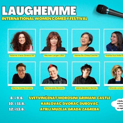 Vodimo vas na 1. međunarodni ženski stand-up comedy festival - Laughemme