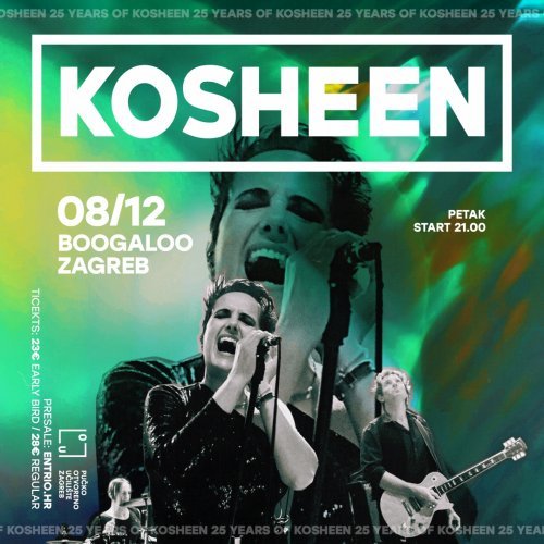 Osvojite ulaznice za koncert grupe Kosheen u zagrebačkom Boogaloou