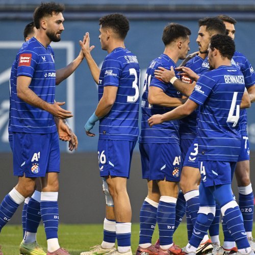 Slavlje igrača Dinama