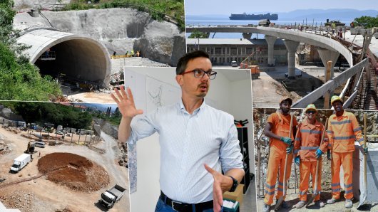 Najskuplja cesta u Hrvatskoj samo što nije gotova: Našli smo bombu od 150 kg, nepoznati tunel... To vam je Rijeka!