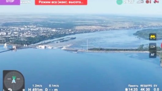 srušena brana
