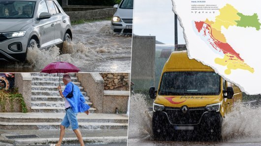 PLJUSKOVI POTOPILI DALMACIJU