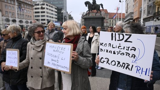 Prosvjed umirovljenika