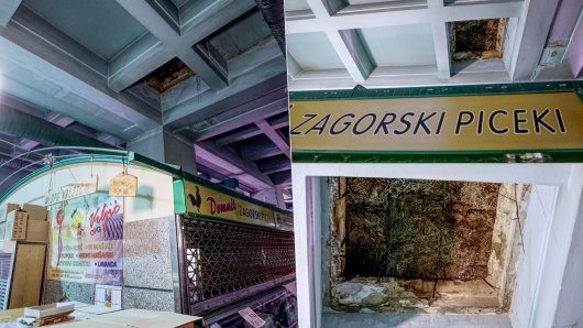 Urušio se strop na Dolcu