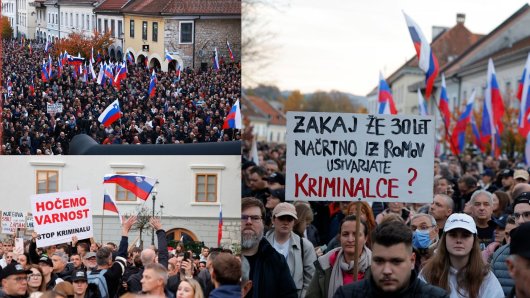 tisuće na trgu