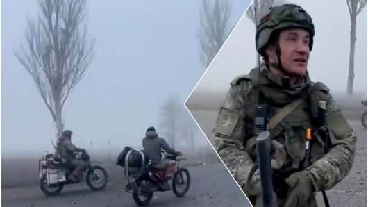 Viralna snimka ulaska Rusa u Pokrovsk izgleda kao scena iz Mad Maxa